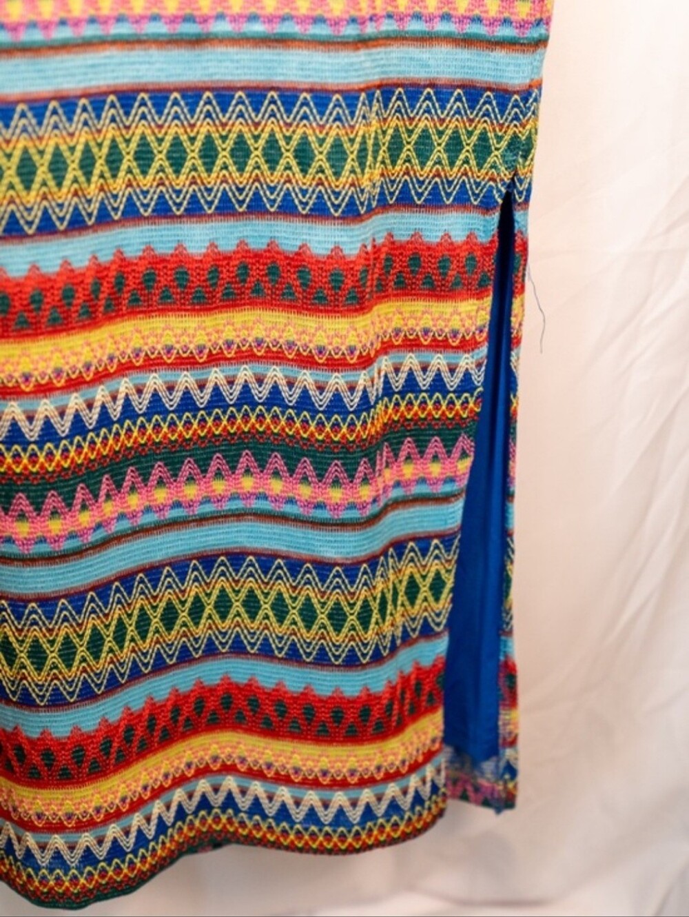 Boho Style Knitt Dress - Picture 2 of 3